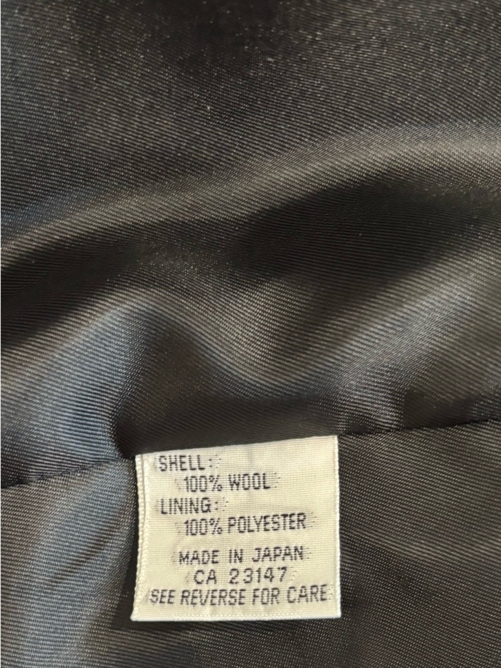 Talbots Charcoal Herringbone Two-Piece Suit Vintage Size 4 NWT - Picture 6 of 6